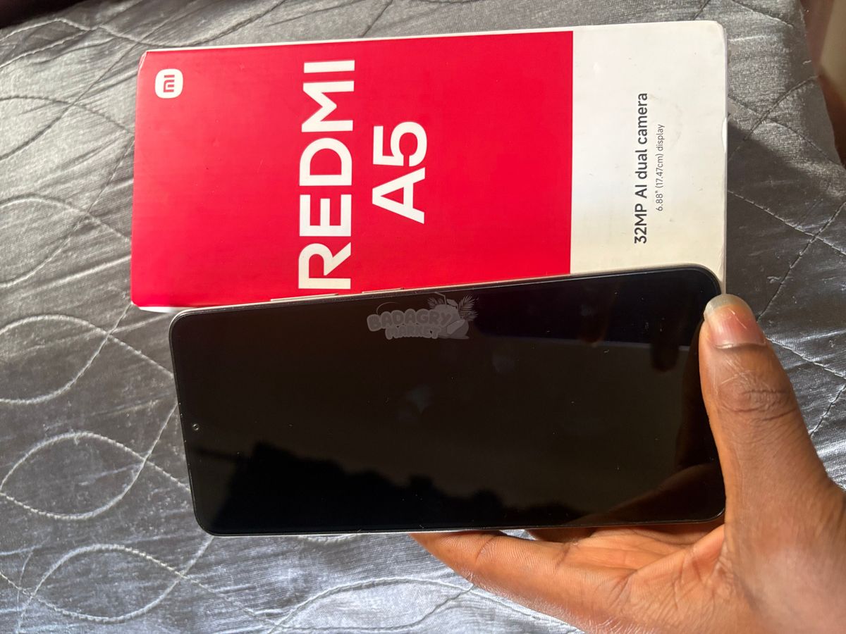 Used Redmi A5 Smartphone - 32MP Dual Cam, 6.88" Display